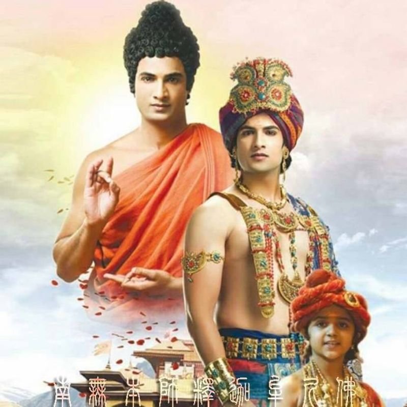 Thần Vishnu hóa thân thành thái tử Sakyamuni