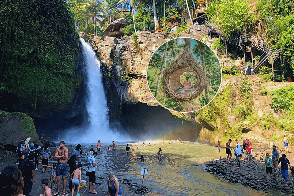 Thác nước Tegenungan khám phá Ubud Tegalalang và rừng khỉ PFDBAUB01
