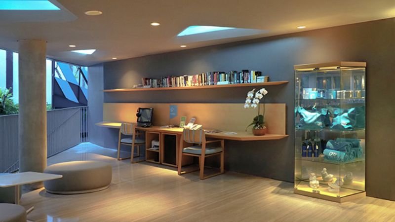 Thư viện kết nối tại khách sạn Ize Seminyak